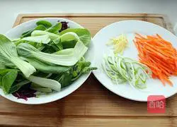 Illustration of how to make fried rice noodles 3