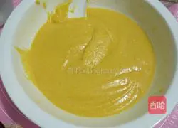 Illustration of how to make cherry tomato pumpkin cake 3