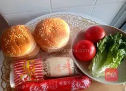 Breakfast burger recipe 1