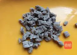 Illustration of how to make preserved egg porridge 2