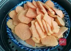 Illustration of how to make sweet potato steamed buns 2