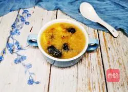 Illustration of how to make mung bean, lily and red date porridge 9