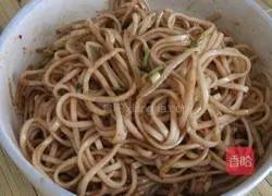 Cold noodles recipe 8