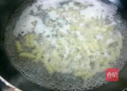 Illustration of how to make Italian screw noodles 2