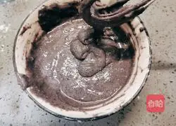 Illustration of making black rice cake 7
