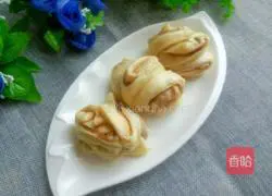 Pepper and salt flower rolls Practice illustration 20