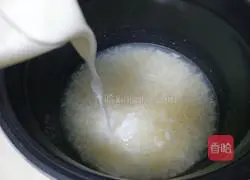 Milk brown rice oatmeal porridge recipe 5