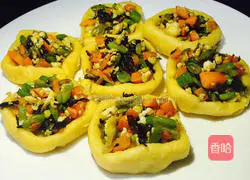 Delicious steamed buns Illustration of practice 15