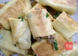 Spring rolls Illustration of how to do it 6