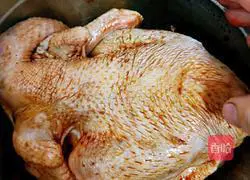 Illustration of how to cook chicken in rice cooker 7