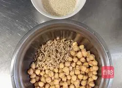 Illustration of how to make chickpea oatmeal rice cereal (fat-reducing recipe without hunger) 2