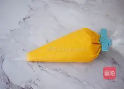 Illustration of how to make pumpkin steamed cake 9