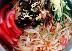 Illustration of how to make rice noodles 9