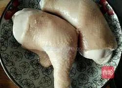 Cold noodles with shredded chicken Illustration of how to make noodles 1