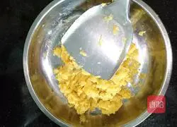 Illustration of how to make red bean and sweet potato cakes 5