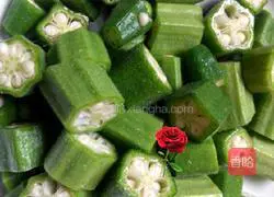 Illustration of how to make vegetarian fried rice noodles 4