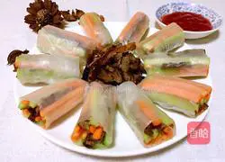 Vietnamese rice paper spring rolls recipe 12