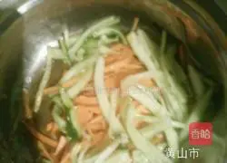 Illustration of how to make cold noodles 2