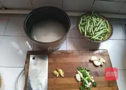  Illustration of how to make braised beans and rice 1