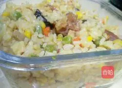 Illustration of the special braised rice recipe 6