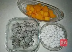 Illustration of how to make glutinous rice balls with fermented fruit 2