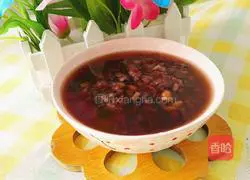 Illustration of how to make black rice porridge 8