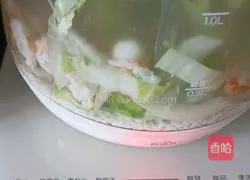 Illustration of how to make shrimp rice porridge 12