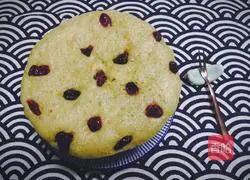Illustration of how to make Matcha Cranberry Hair Cake 8