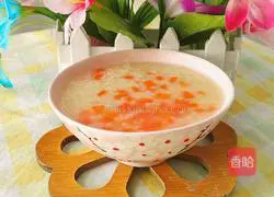 How to make carrot and millet porridge Illustration 9