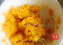 Illustration of how to make sweet potato cake 2
