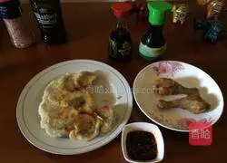 Illustration of how to make pot stickers 8