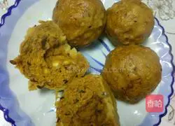 Illustration of how to make red date, chestnut and corn flour steamed buns 8