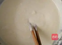 Illustration of how to make milk-flavored corn cake 1