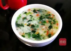 Spinach and rice porridge (baby food supplement) illustration 10