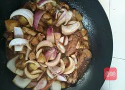 Illustration of how to make braised rice bowl 6