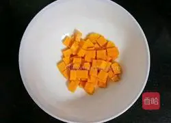 Illustration of how to make kumquat, snow pear and pumpkin porridge (baby food supplement) 9