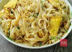Illustration of how to make fried rice noodles 9