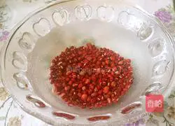 Milk oatmeal and red bean porridge recipe 1