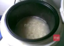 Yam glutinous rice porridge recipe 5