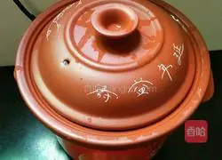 Corn, Carrot and Meat Porridge Recipe Illustration 6