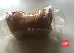 Illustration of how to make Japanese tofu skin hand-held rice balls 9