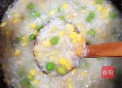 Illustration of how to make scallop pastoral casserole porridge 13