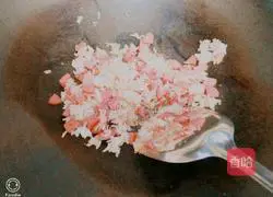 Illustration of how to make omelet rice 3