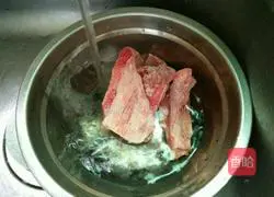 quinoa Illustration of how to make wheat pumpkin rice porridge 2