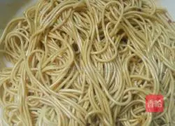 Cold noodles recipe 4