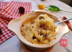 Cheese Baked Rice Recipe Illustration 11