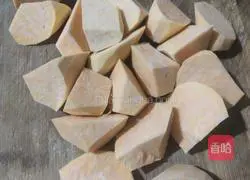 Illustration of how to make stick noodles and sweet potato porridge 2