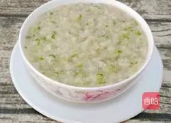 Celery and Pork Liver Porridge (Baby Complementary Food) Recipe Illustration 11