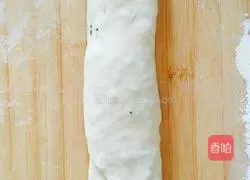 Illustration of how to make chive flower rolls 6