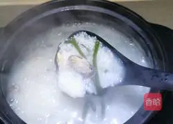 Illustration of how to make kelp rice porridge 10